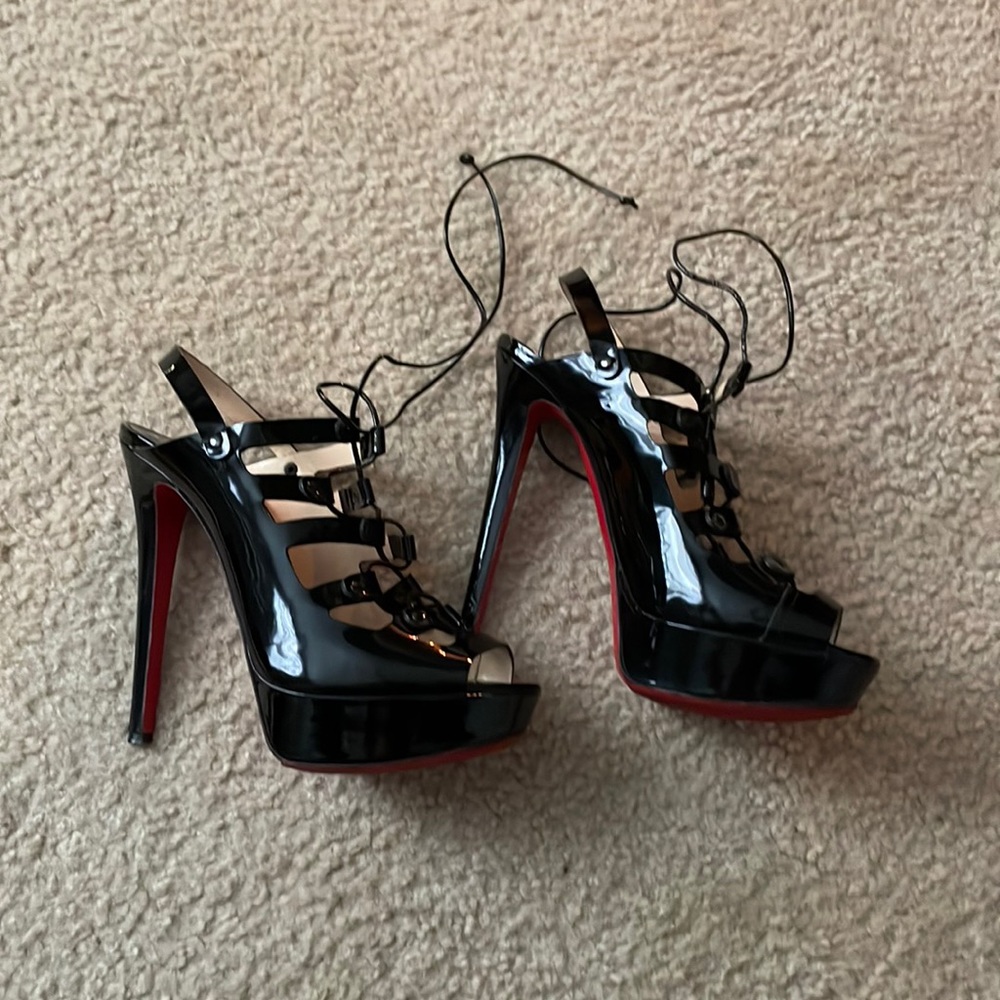 Black Christian Louboutin’s